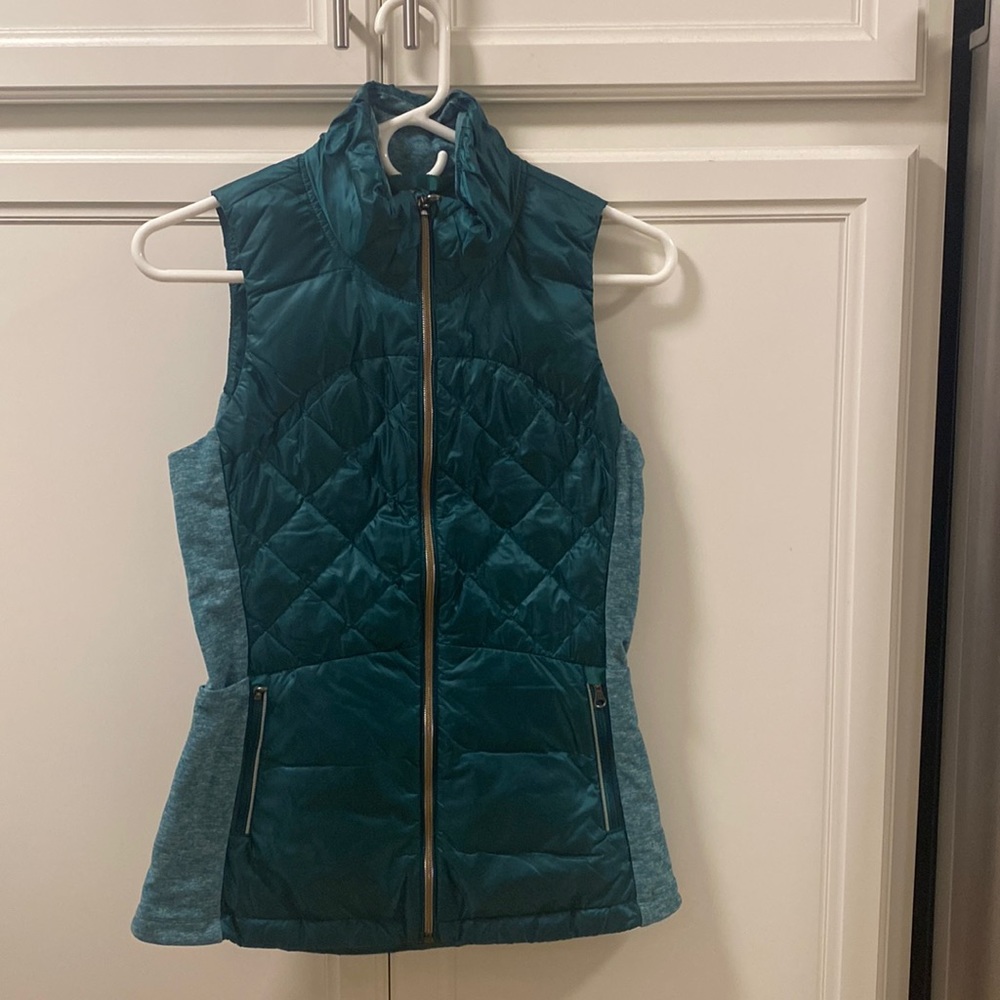 Lululemon down filled long line vest